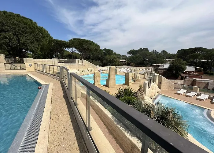 Camping les Cigales - Mobil-home 4/6 personnes